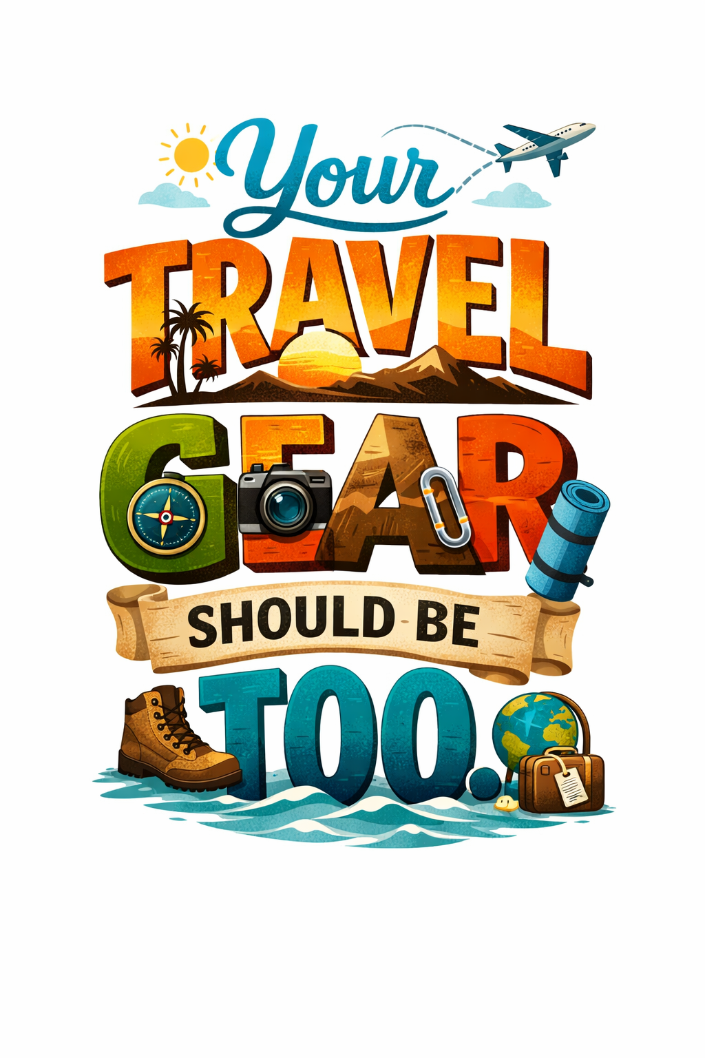 Your travel gear should be too